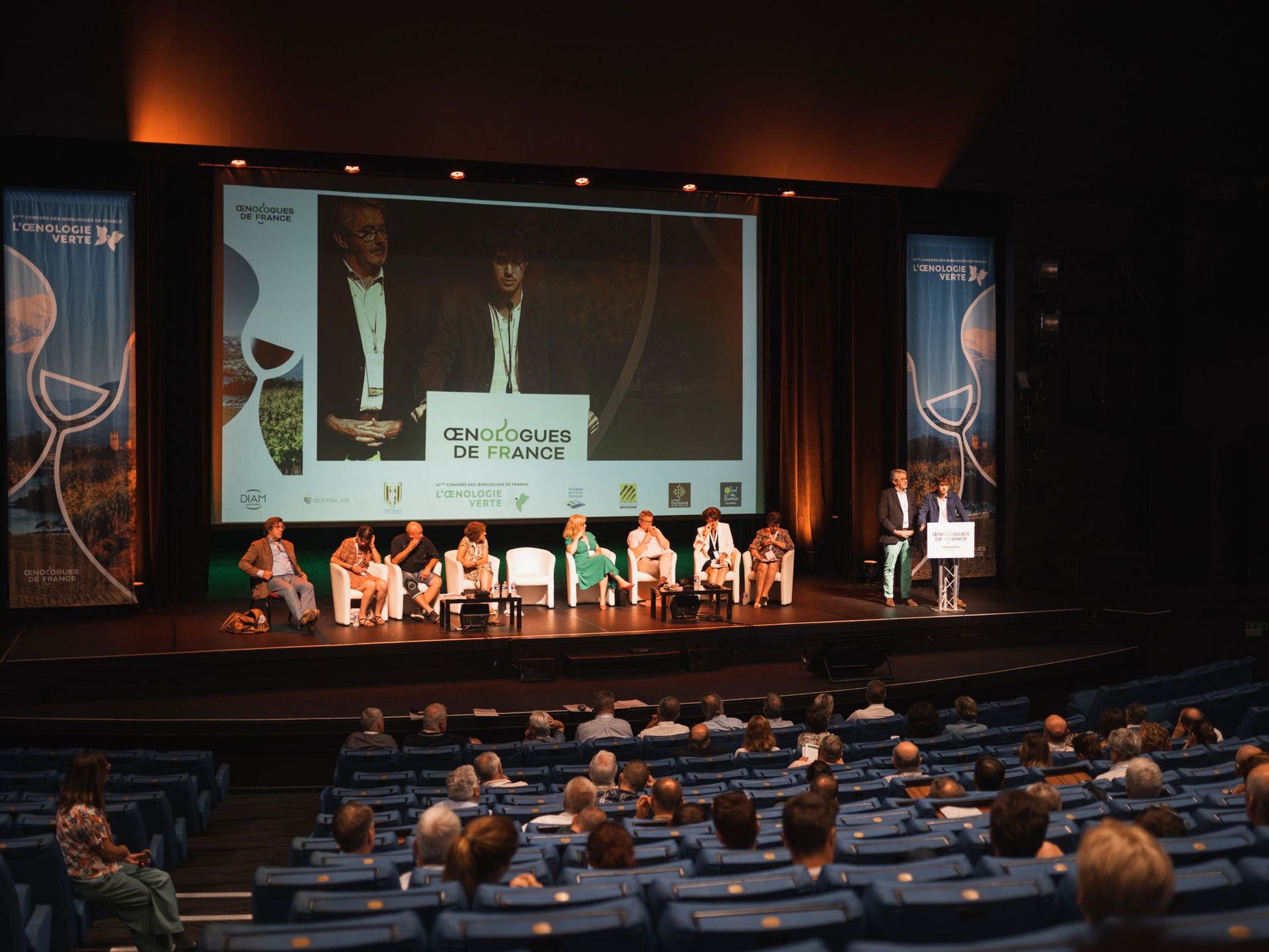 Plénière du congrès national des Œnologues de France